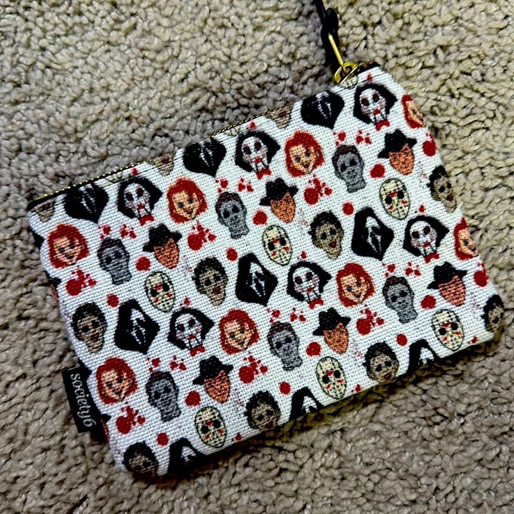 Horror Film Fanatic Change Purse